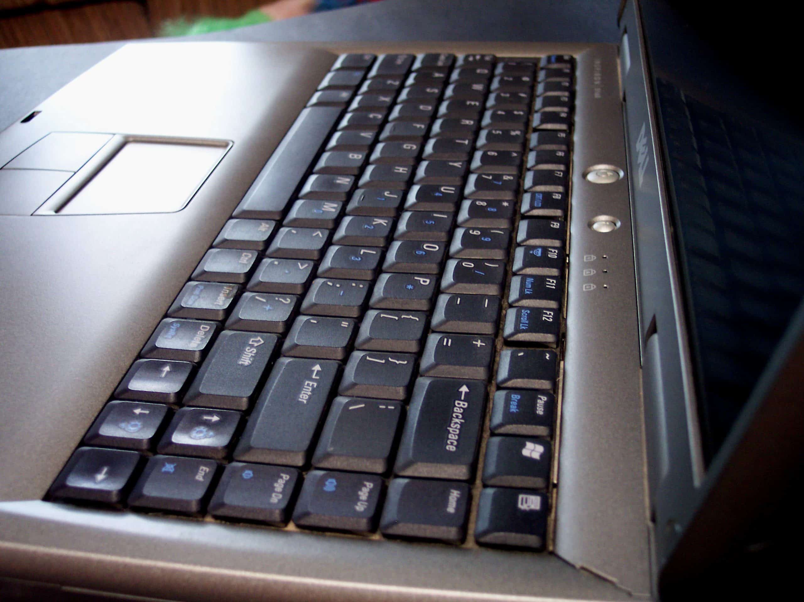 klawiatura w laptopie