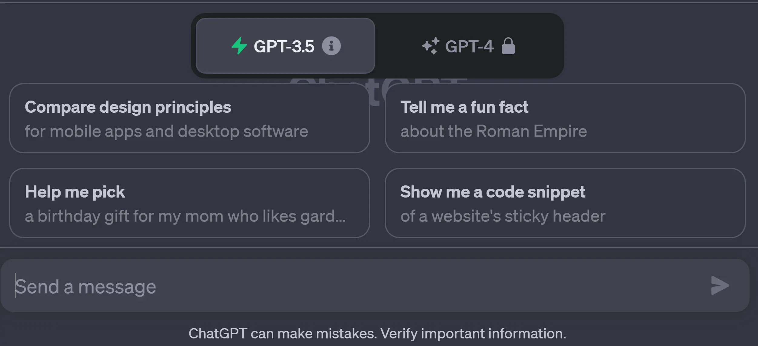 Interfejs użytkownika aplikacji czatu AI.